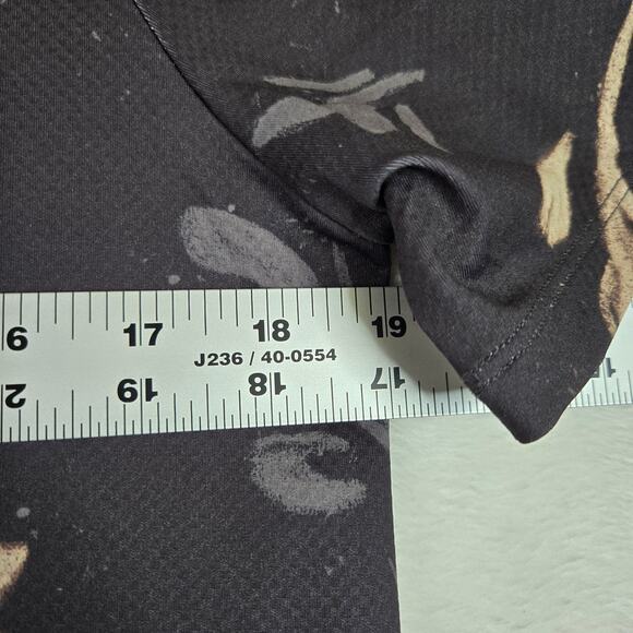 All in Motion Polo Shirt Mens Moisture Wicking Floral Golf Shirt Small 0611 - Picture 9 of 10